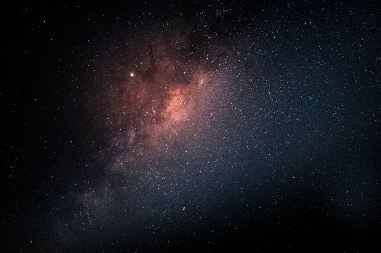 Milchstraße aus der Sicht von Australien Weltraum beobachten in Australien