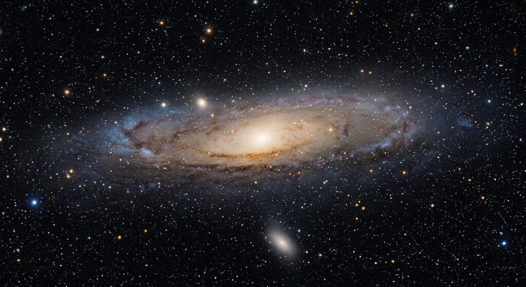 Andromeda Galaxie Steckbrief 2026 Größe, Entfernung und spannende Fakten