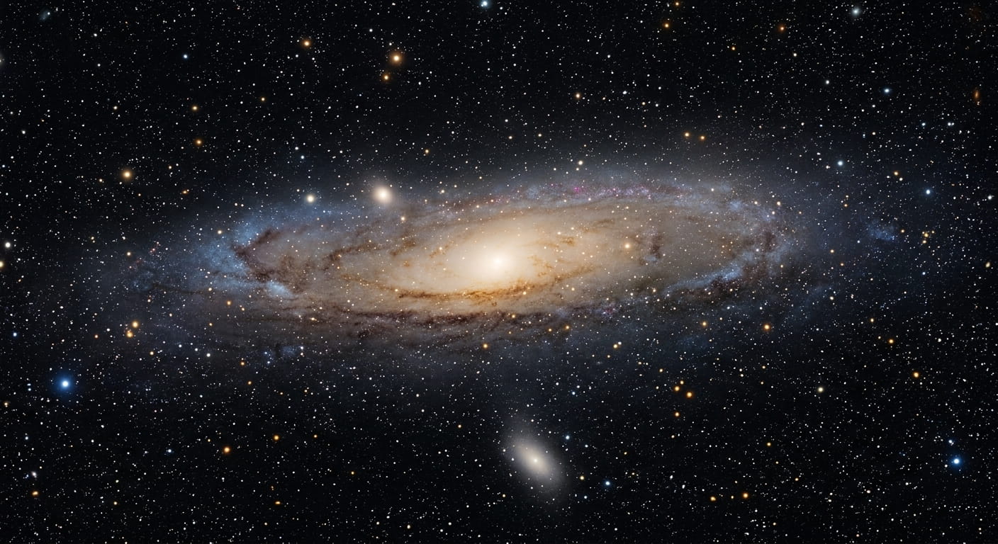 Andromeda Galaxie Steckbrief 2026 Größe, Entfernung und spannende Fakten